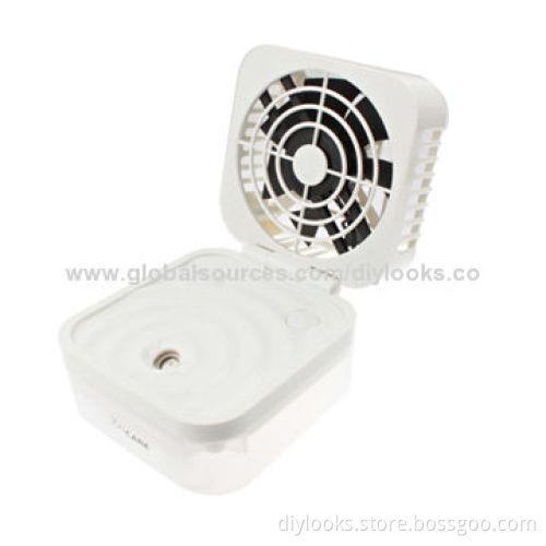Mini Portable USB Fan and Humidifier with Aroma Diffuser